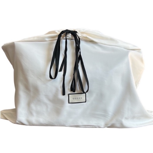 Gucci black duffle bag unisex canvas and leather - Picture 3 of 12